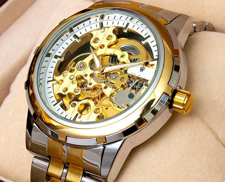 Skeleton Rolex-Automatic Watch