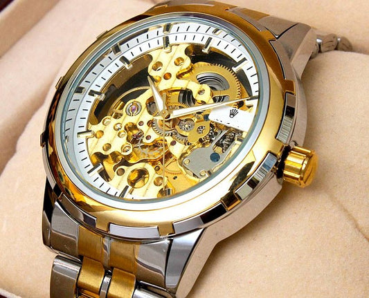 Skeleton Rolex-Automatic Watch