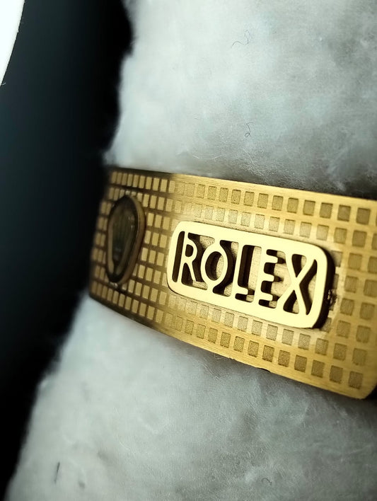 Zarvia Signature | Premium Heavyweight Rolex-Inspired Golden Bracelet